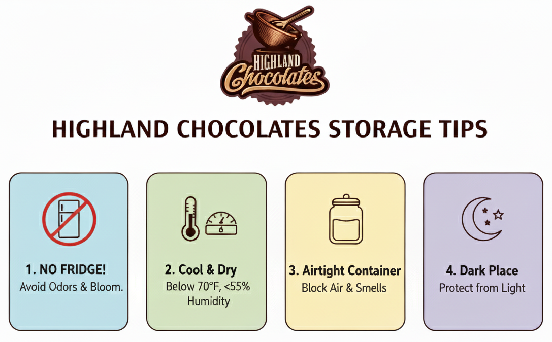 Highland Chocolates Storage Tips